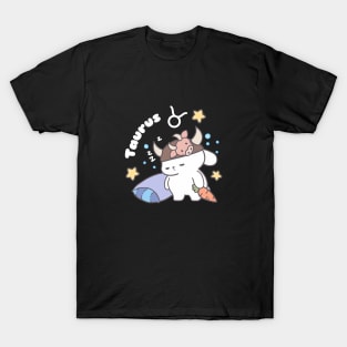 Taurus Loppi Tokki Bunny Zodiac Series T-Shirt